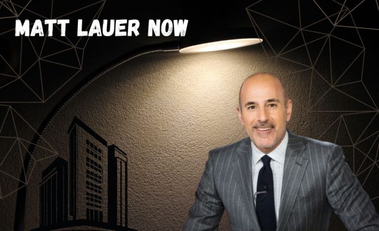 Matt Lauer Now: