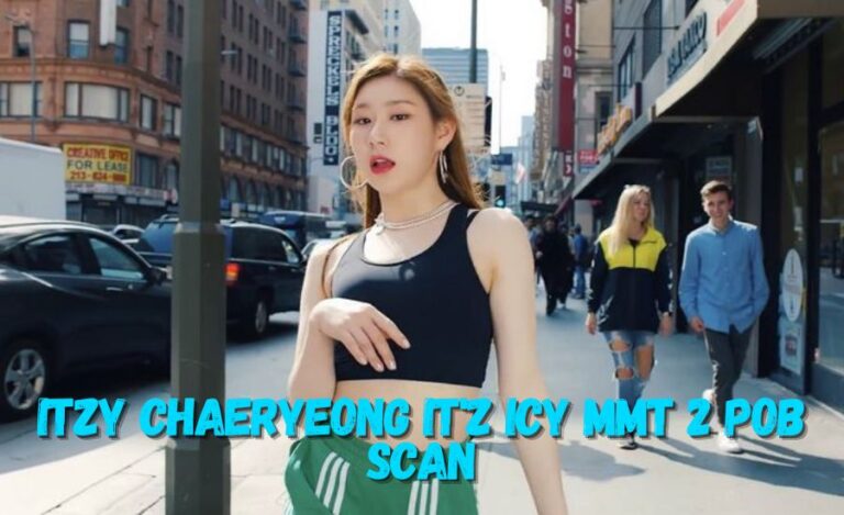 itzy chaeryeong it'z icy mmt 2 pob scan