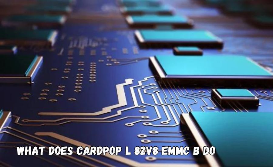 what does cardpop l 82v8 emmc b do