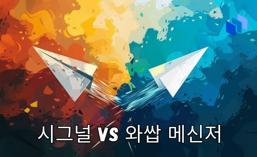 시그널 vs 와쌉 메신저