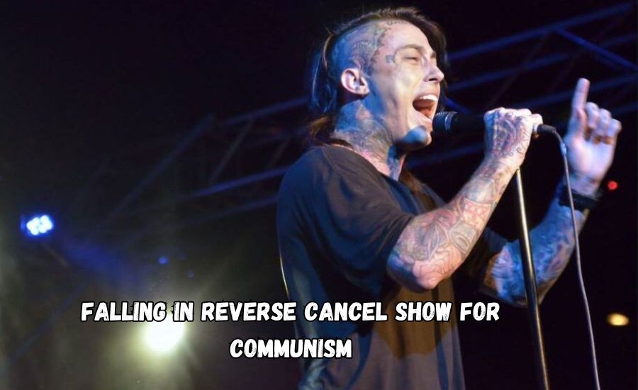 falling in reverse cancel show for communism