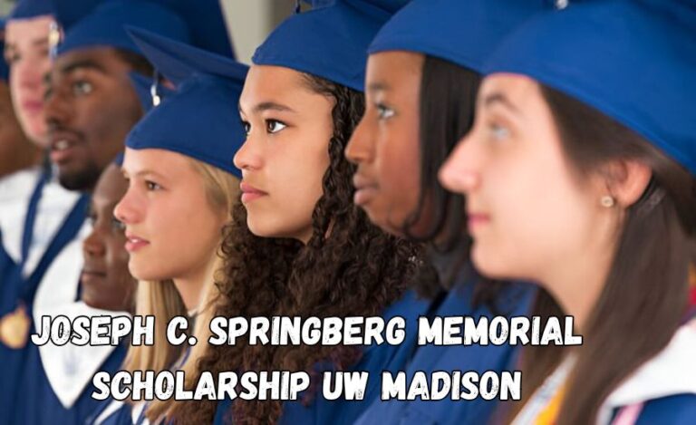 joseph c. springberg memorial scholarship uw madison