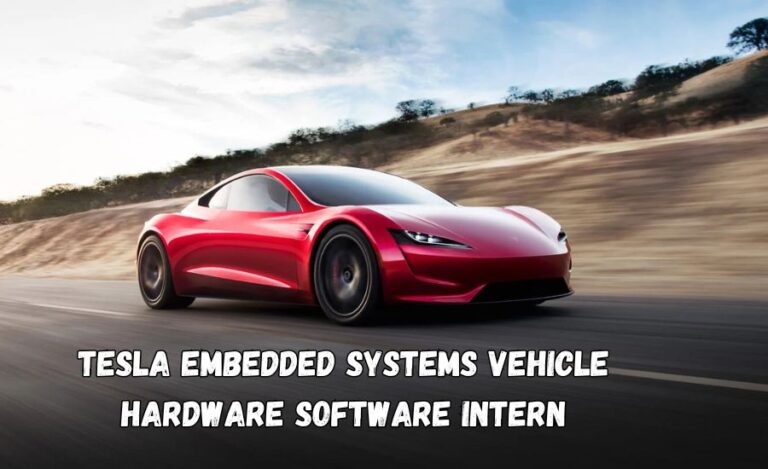 tesla embedded systems vehicle hardware software intern