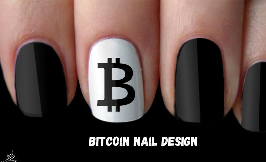 bitcoin nail design