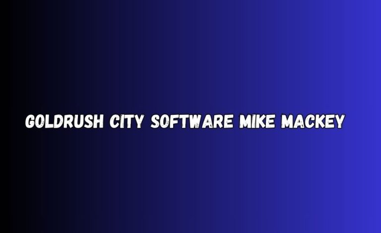 goldrush city software mike mackey